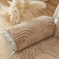 Silven Pluche Verdikte Antislip Relaxfauteuil Hoes