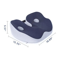 AetherFlex Ergonomisch Geheugenfoam Zitkussen voor Houdingsondersteuning