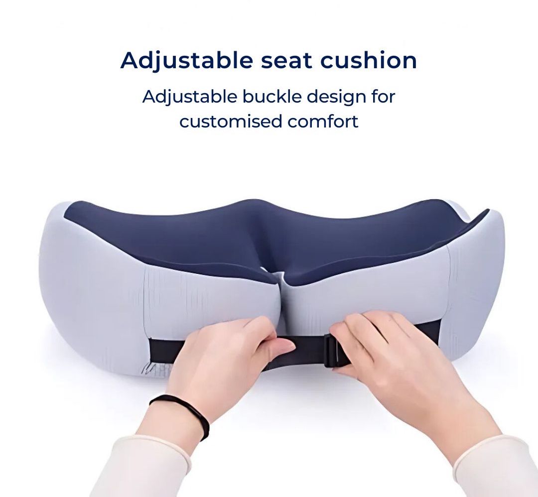 AetherFlex Ergonomisch Geheugenfoam Zitkussen voor Houdingsondersteuning