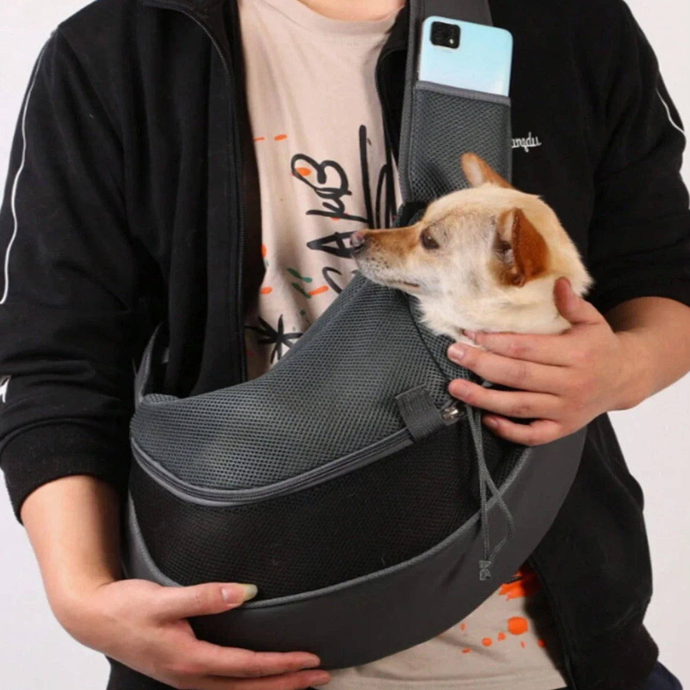 Bont Buddy Draagtas | Ademend en verstelbaar voor katten en kleine honden