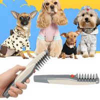 Elektrische Ontwarringstrimmer voor Honden & Katten | Draaibare Veiligheidsbladen tegen Klitten | Pijnloze Knoopverwijdering | Draadloos Verzorgingsgereedschap voor Alle Vachtsoorten