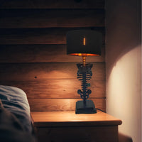 Gothic Skelett Tafel lamp | Handgemaakt Kunst Design