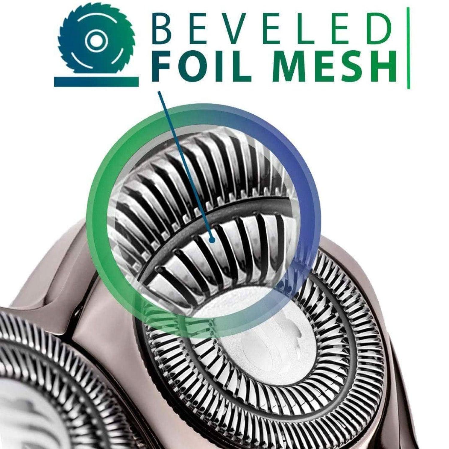 PitbullEdge Razor | Skull Shaver PRO Hoofd- en Gezichtscherper met Ergonomische Palm Grip