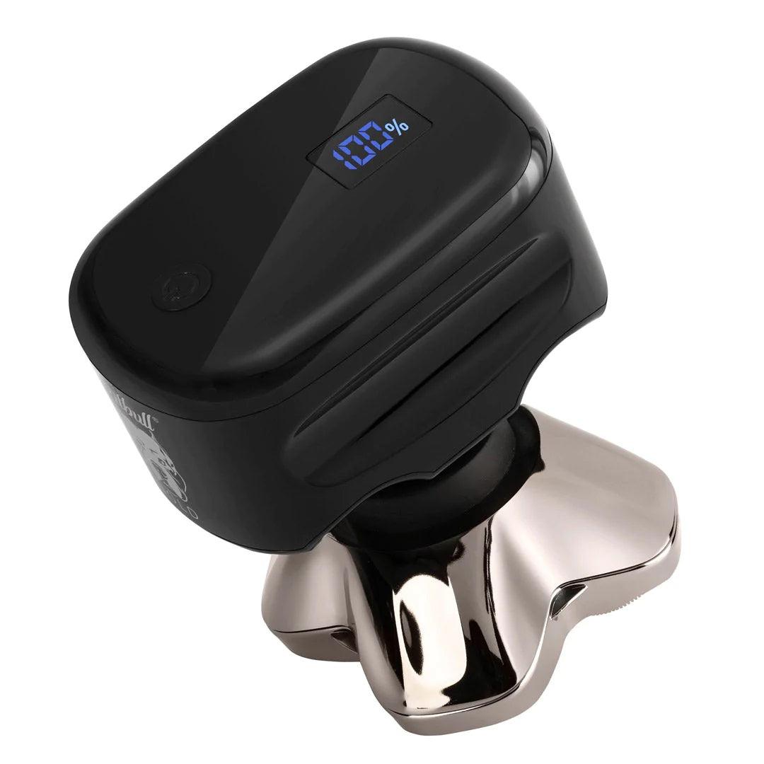 PitbullEdge Razor | Skull Shaver PRO Hoofd- en Gezichtscherper met Ergonomische Palm Grip