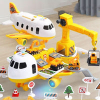 SKYQUEST – Avontuurlijke AirPlay-set met vliegtuig en voertuigen voor creatieve kinderen