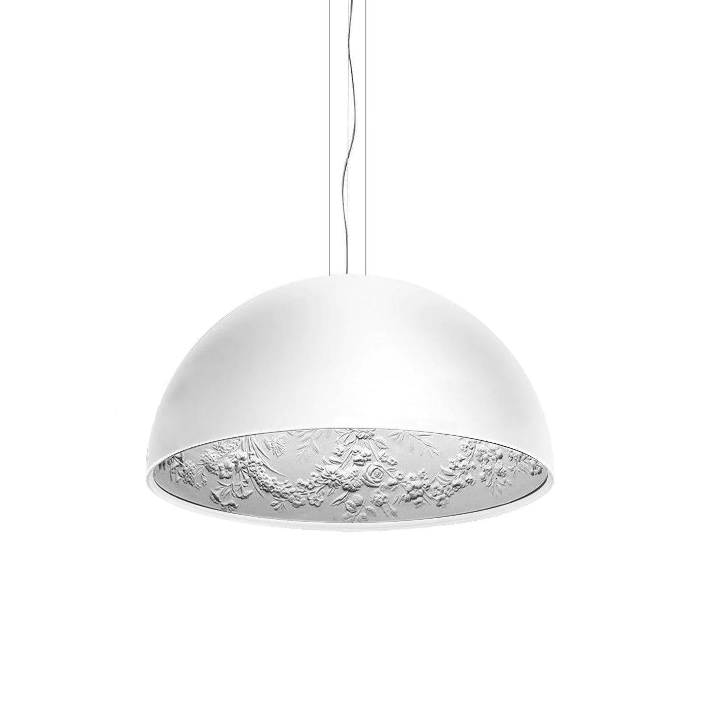 Suspensie Dôme Zwart met Elegante Geprofileerde Plafond