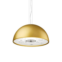 Suspensie Dôme Zwart met Elegante Geprofileerde Plafond