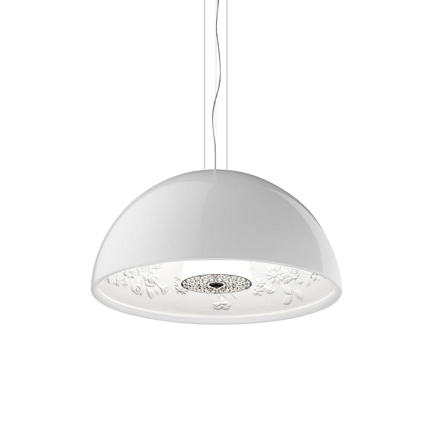 Suspensie Dôme Zwart met Elegante Geprofileerde Plafond