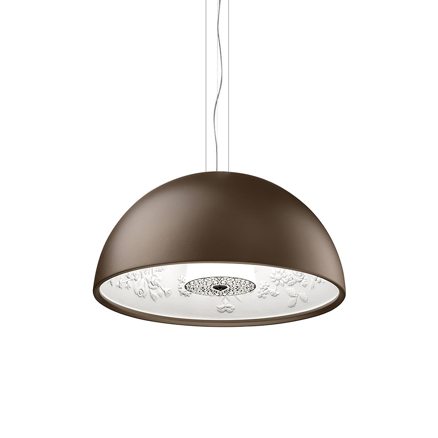 Suspensie Dôme Zwart met Elegante Geprofileerde Plafond