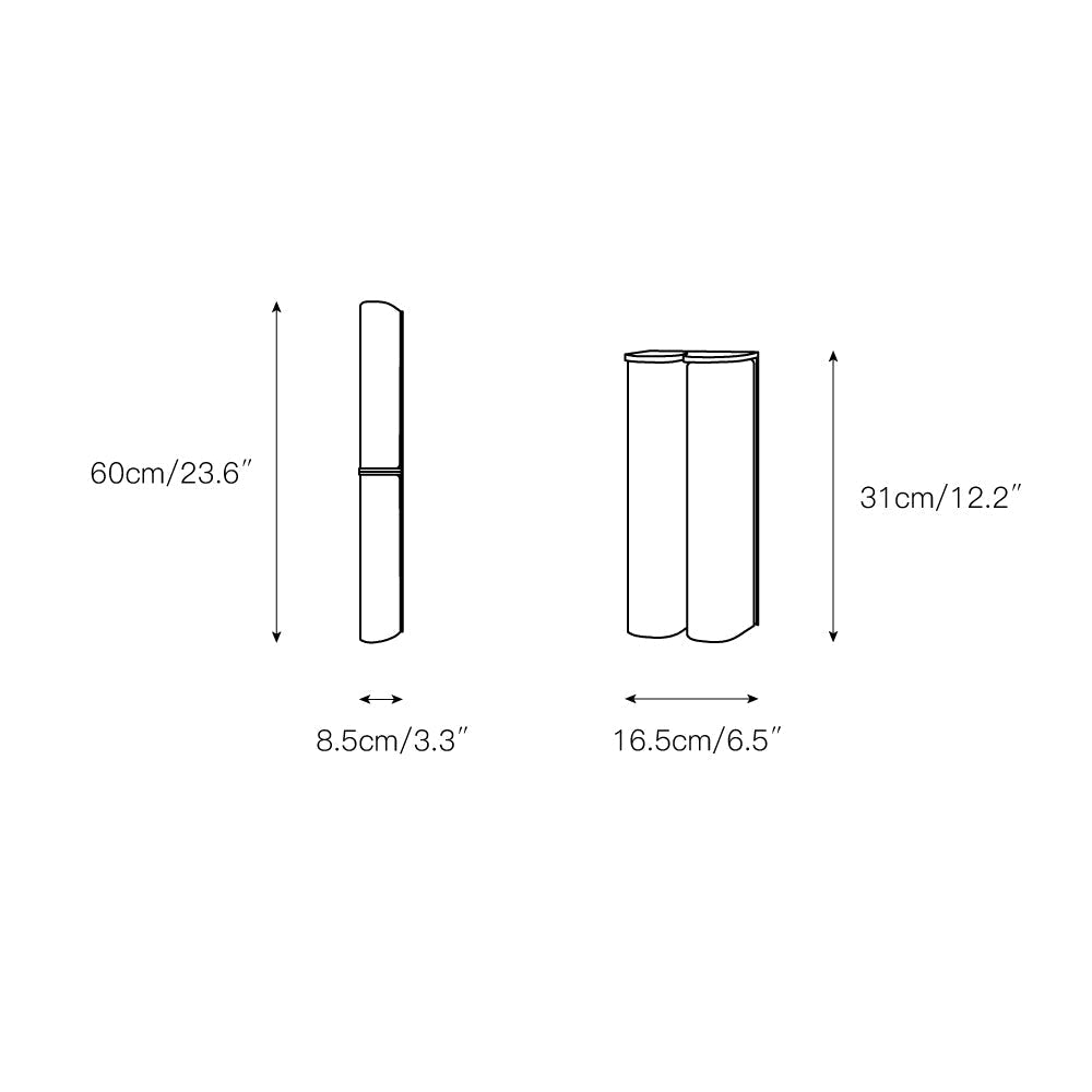 Alraeir Moderne Minimalistische Glas Wandlamp