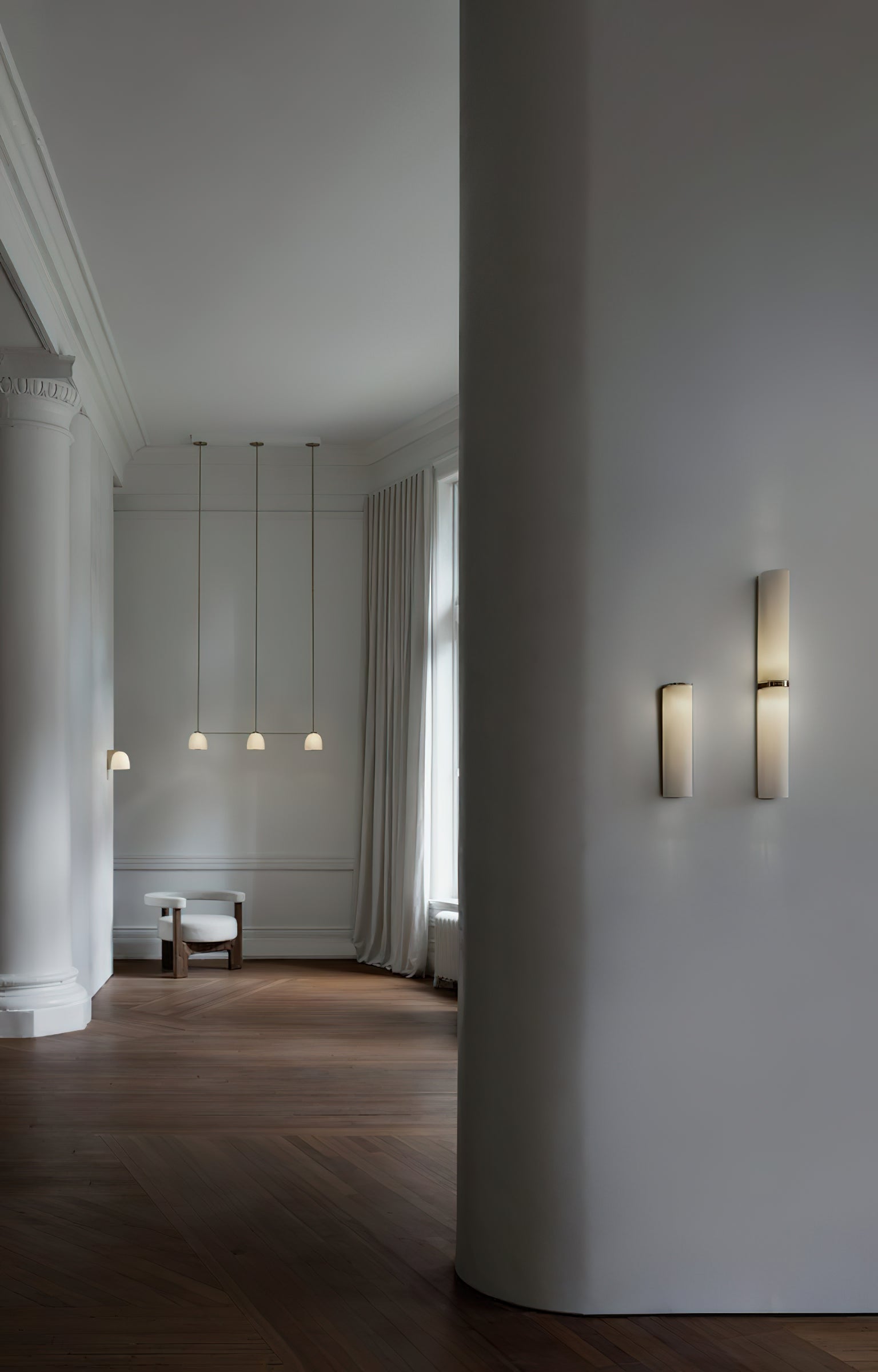 Alraeir Moderne Minimalistische Glas Wandlamp
