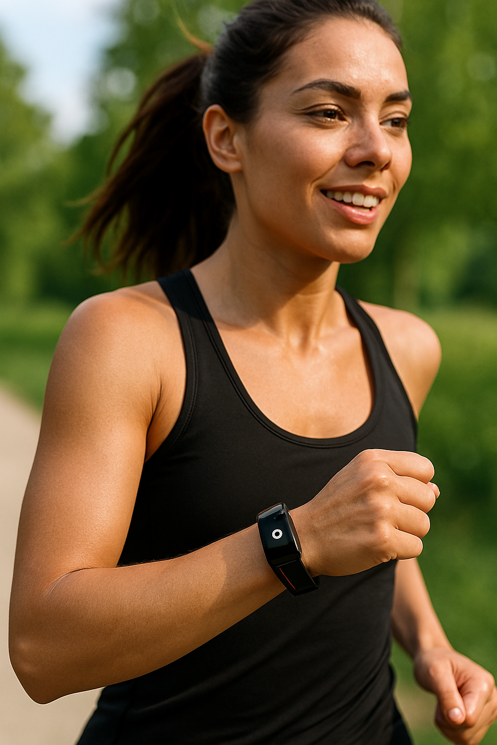 Smartwatch – Compacte Bluetooth-horloge met HD-touchscreen & Activiteitstracking voor dagelijks leven en fitness