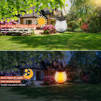 Zonne-Gartenlantaarns | Vlam-effect | Weerbestendig | WildLight