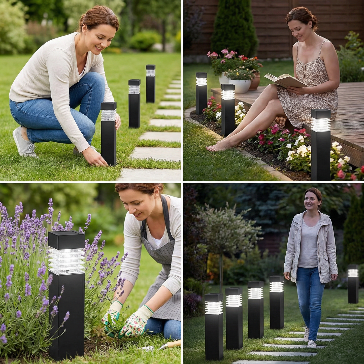 Zonne-LED Bodemverlichting | Waterdicht | Automatisch | SolarPath