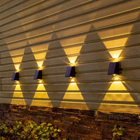 Zonnepanelen Wandlamp | Draadloos & Automatisch | IP65 Weerbestendig | LumaRay Solar