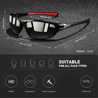 SolarisVision | Premium Gepolariseerde Sportzonnebril met UV400 Bescherming