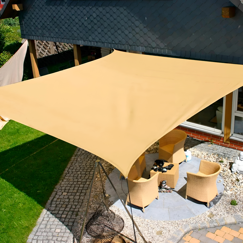 Zonnescherm Rechthoekig Waterdicht | Waterbestendig Buitenstof | UV-Bescherming | SkyCover