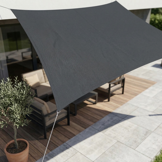 Zonnescherm Rechthoekig Waterdicht | Waterdichte Buitenstof | UV Bescherming | SkyCover
