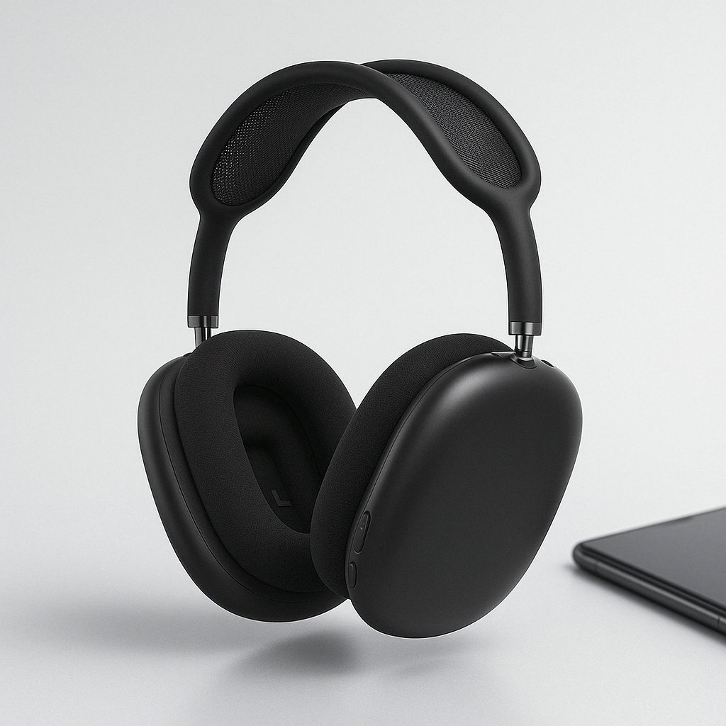 SonoVibe | Draadloze Bluetooth Koptelefoon met Actieve Geluidsonderdrukking