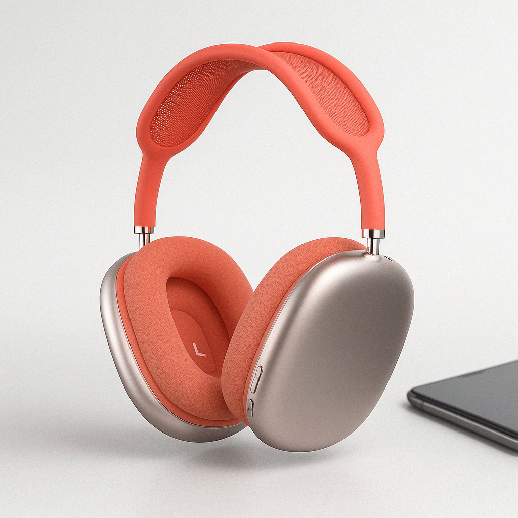 SonoVibe | Draadloze Bluetooth Koptelefoon met Actieve Geluidsonderdrukking