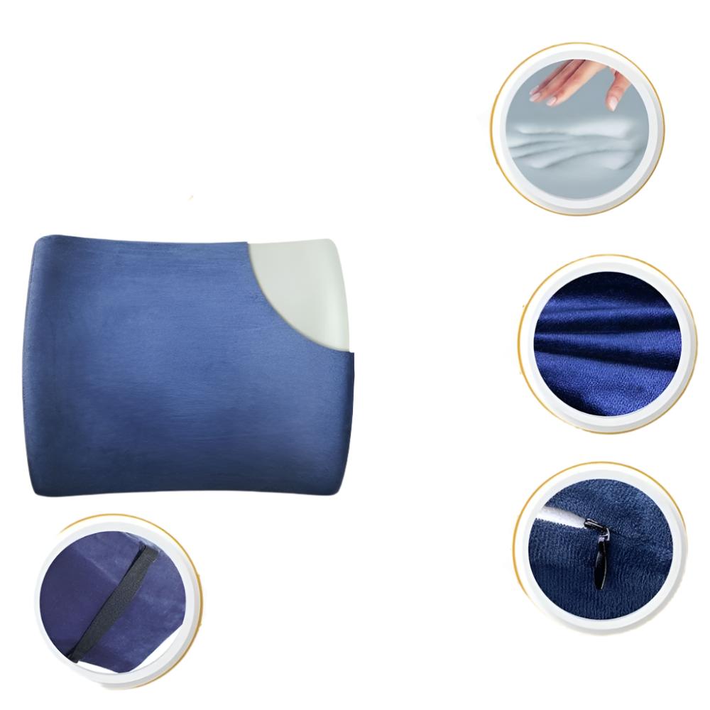 Spine Ease Memory Foam Kussen | Bevordert een goede houding met stevige maar zachte ondersteuning voor je onderru