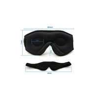 Slaapmasker met hoofdtelefoon – verduistering & ontspanning