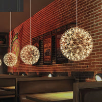 Ivthayra Luxe Postmoderne Gouden Bol Hanglamp