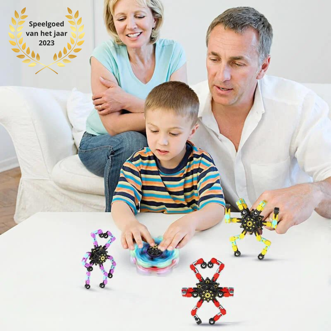 SerenitySpin | Geest kalmerende mechanische gyroscoop voor stressvermindering