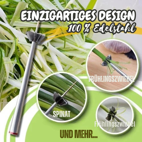 Spiraalsnijder | 360 Graden RVS-messen | Gelijke kruiden en groentereepjes | SwiftSlice
