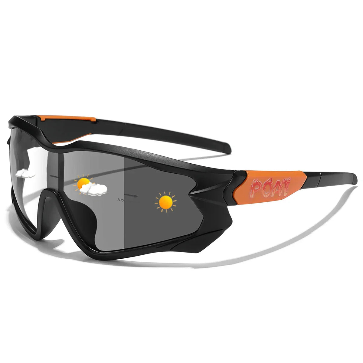 Sport Zonnebril – Zelftintende Lenzen met UV-bescherming & Lichtgewicht Frame
