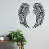 CelestiLuxe | Elegante metalen vleugels met stralende LED-verlichting