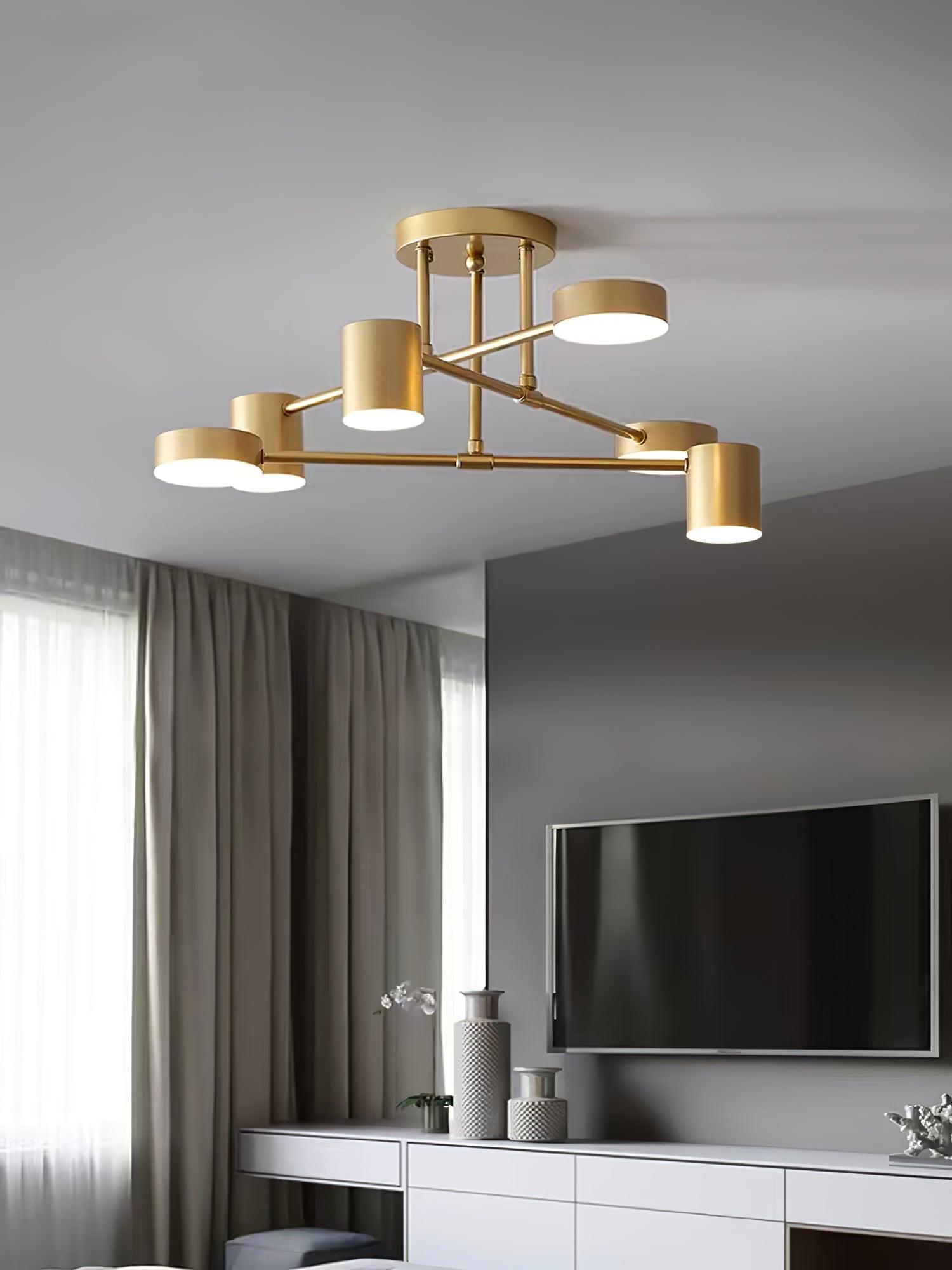 Sputnik Minimalistische Plafondlamp van Acryl