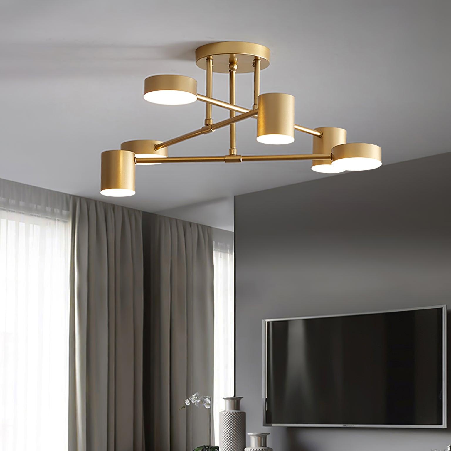 Sputnik Minimalistische Plafondlamp van Acryl