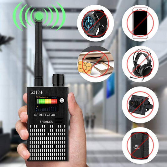 SpyFinder Pro | Verklikker van Verborgen Camera's en GPS-Tracker voor Persoonlijke Privacybescherming