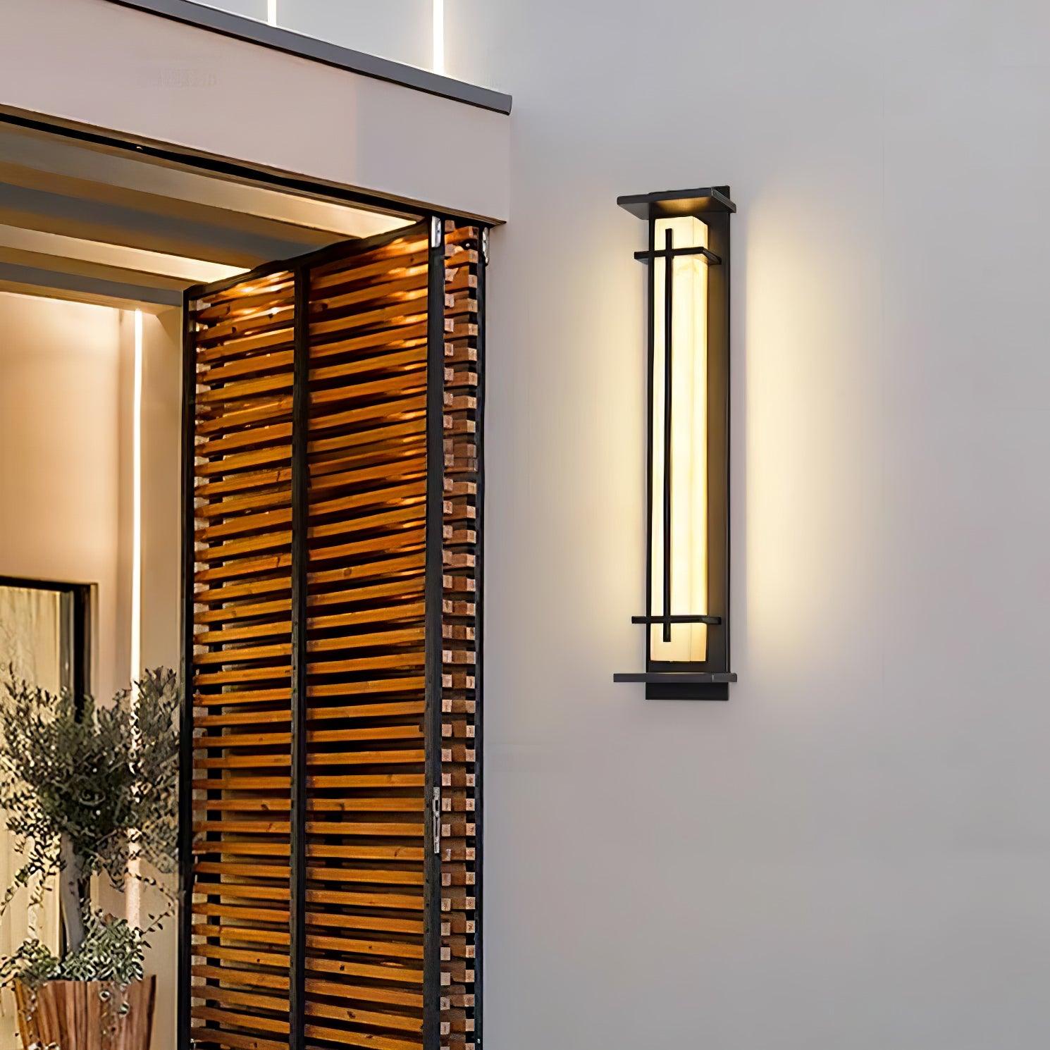 Buitenwandlamp Waterdicht LED Alabaster Stijl Buitenlamp