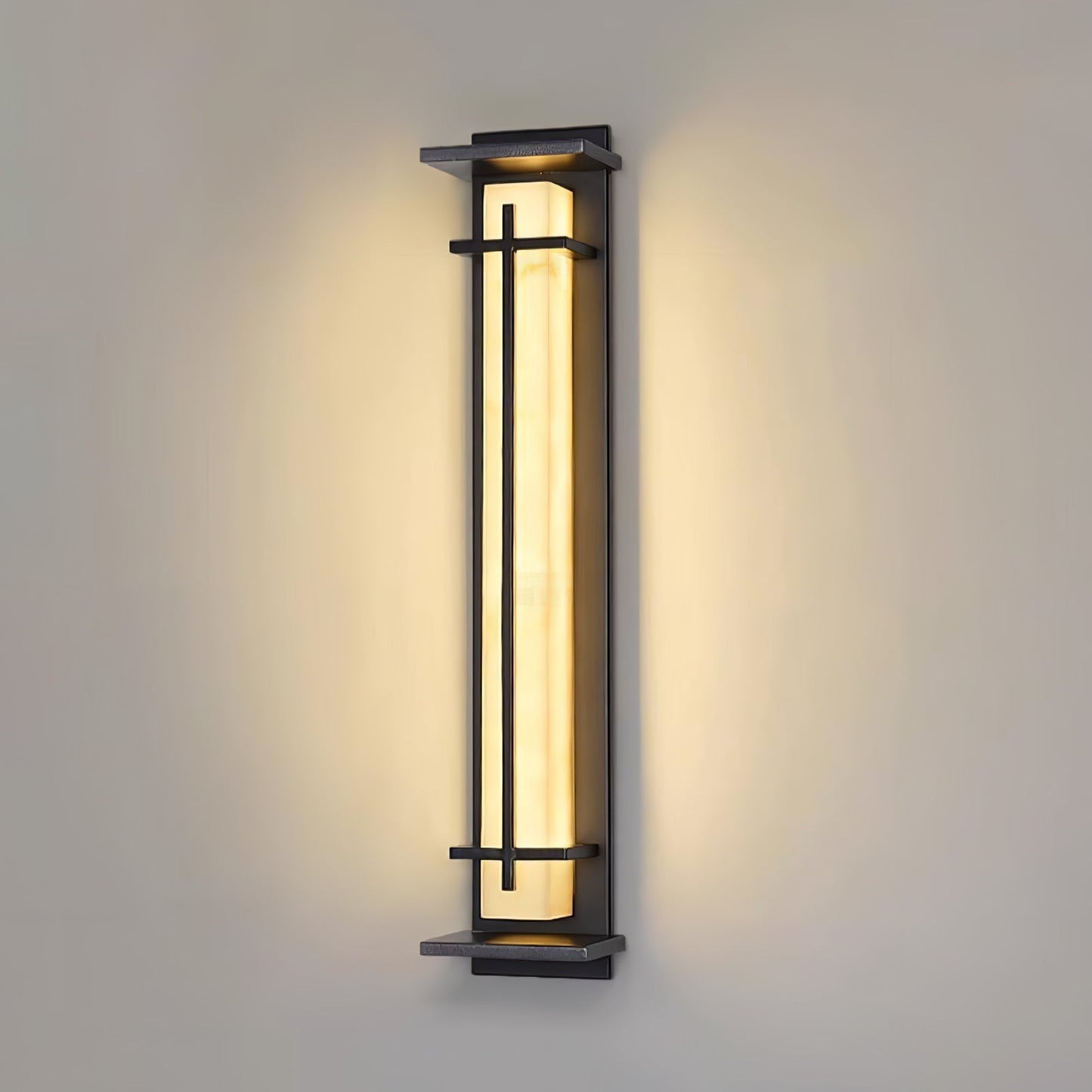 Buitenwandlamp Waterdicht LED Alabaster Stijl Buitenlamp