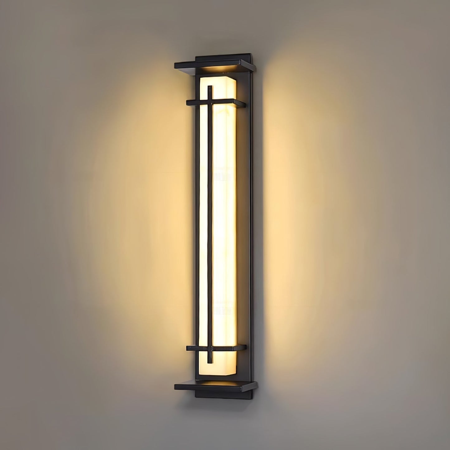 Buitenwandlamp Waterdicht LED Alabaster Stijl Buitenlamp