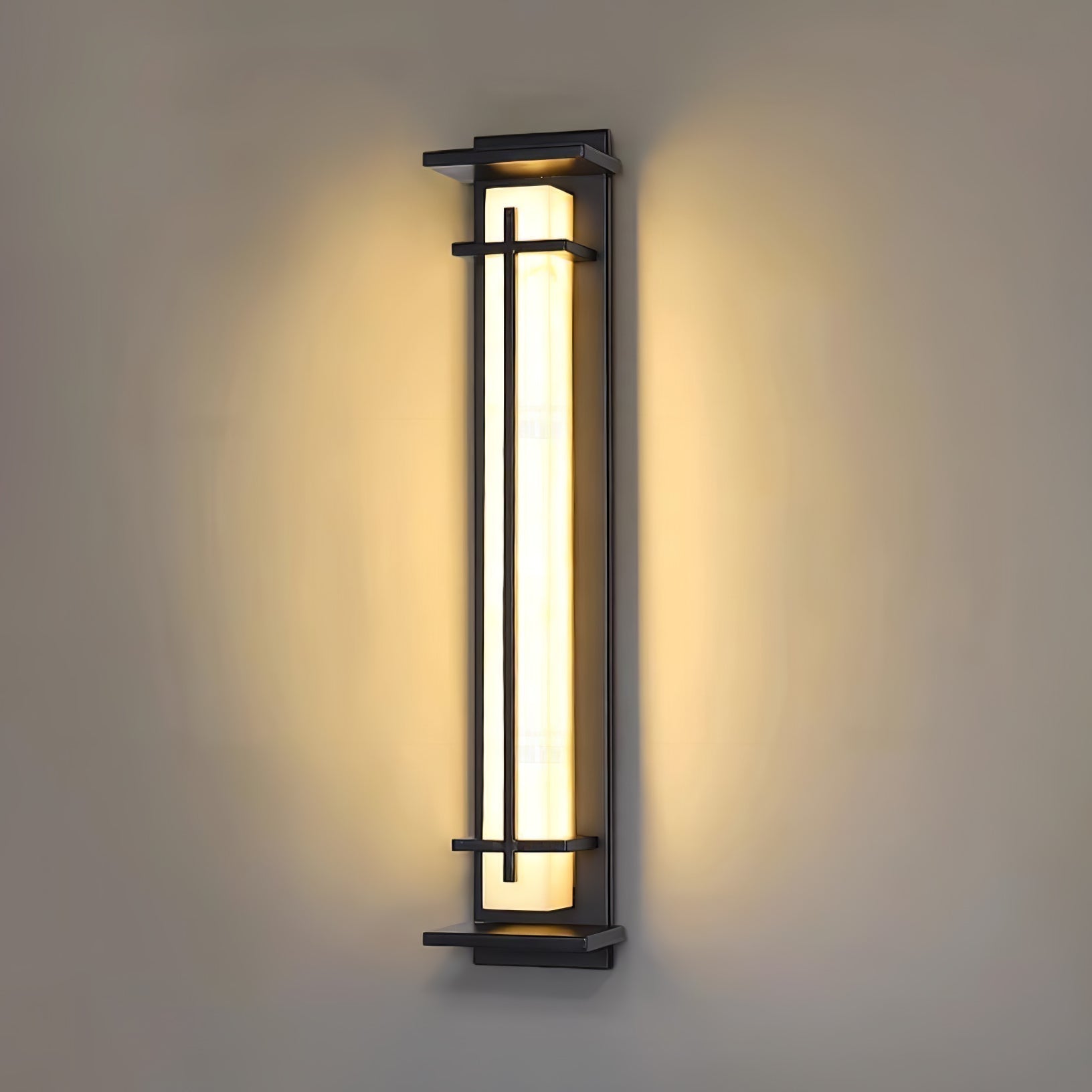 Buitenwandlamp Waterdicht LED Alabaster Stijl Buitenlamp