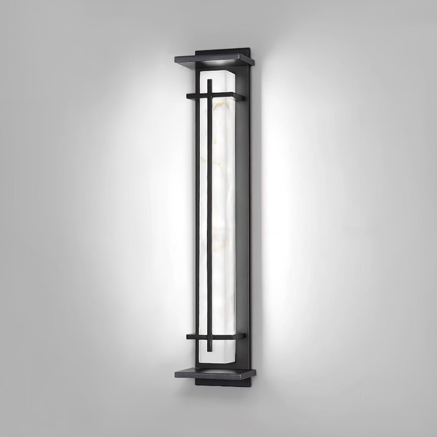 Buitenwandlamp Waterdicht LED Alabaster Stijl Buitenlamp