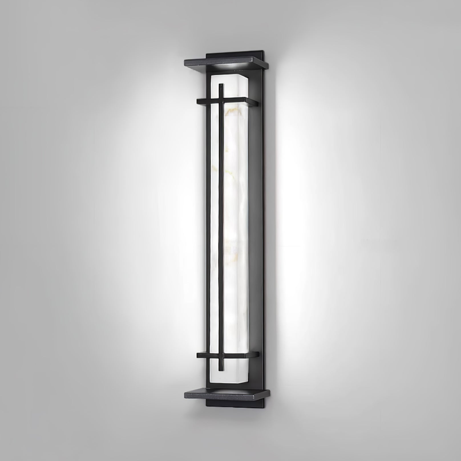Buitenwandlamp Waterdicht LED Alabaster Stijl Buitenlamp