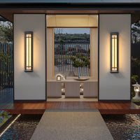 Buitenwandlamp Waterdicht LED Alabaster Stijl Buitenlamp