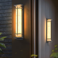 Buitenwandlamp Waterdicht LED Alabaster Stijl Buitenlamp