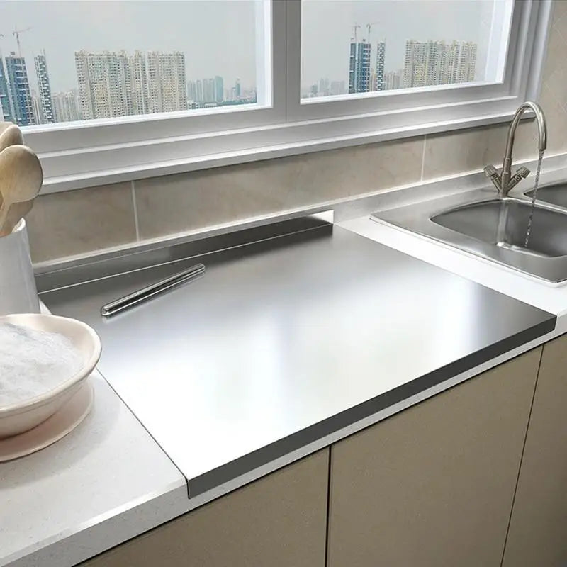 SliceGrip – RVS Snijplank met Antislip en Verhoogde Oppervlakte