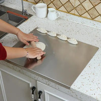SliceGrip – RVS Snijplank met Antislip en Verhoogde Oppervlakte