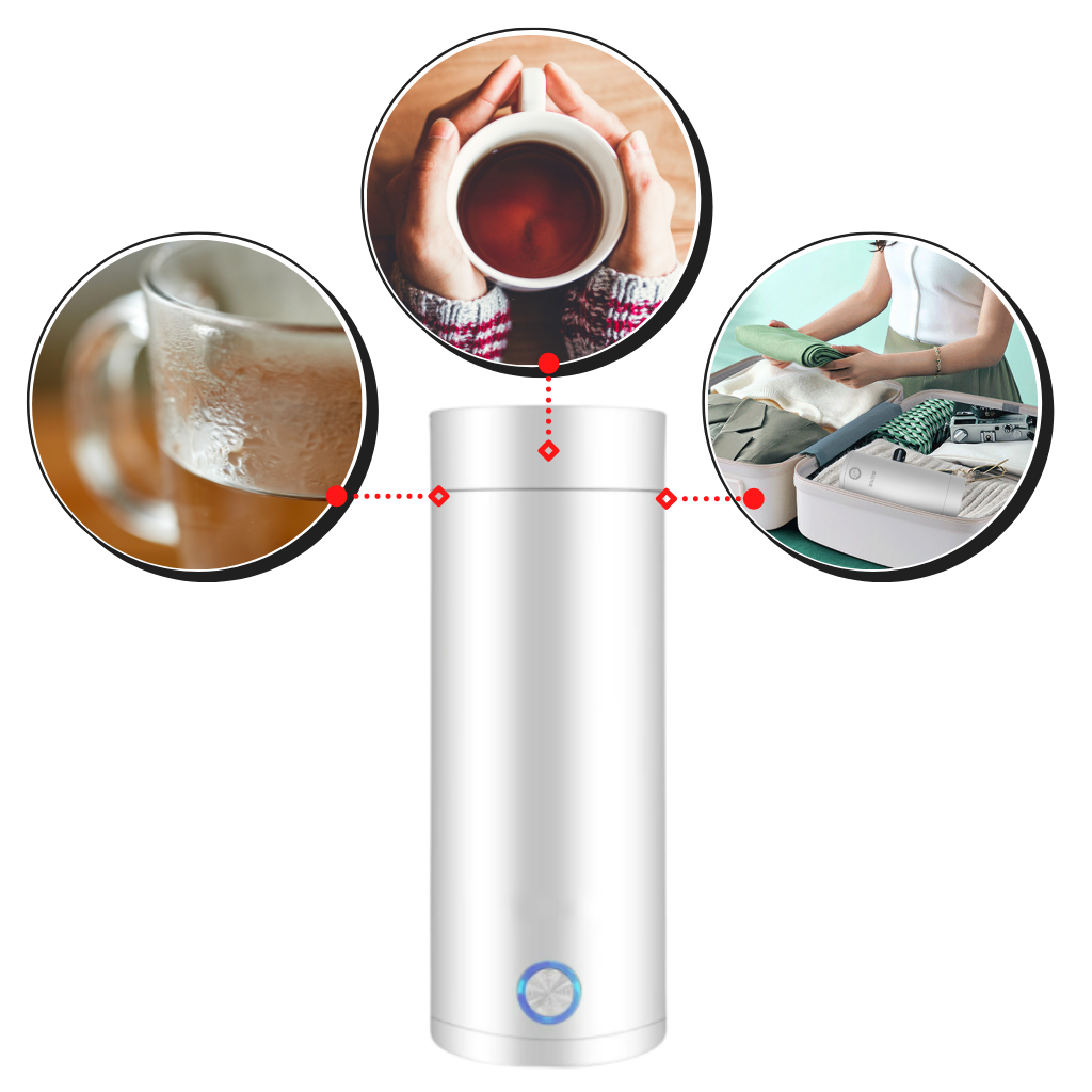 Draagbare waterkoker 400 ml