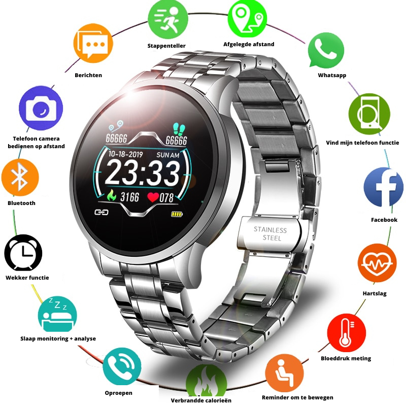 Classic Smartwatch | Klassieke Looks met Hedendaagse Technologie