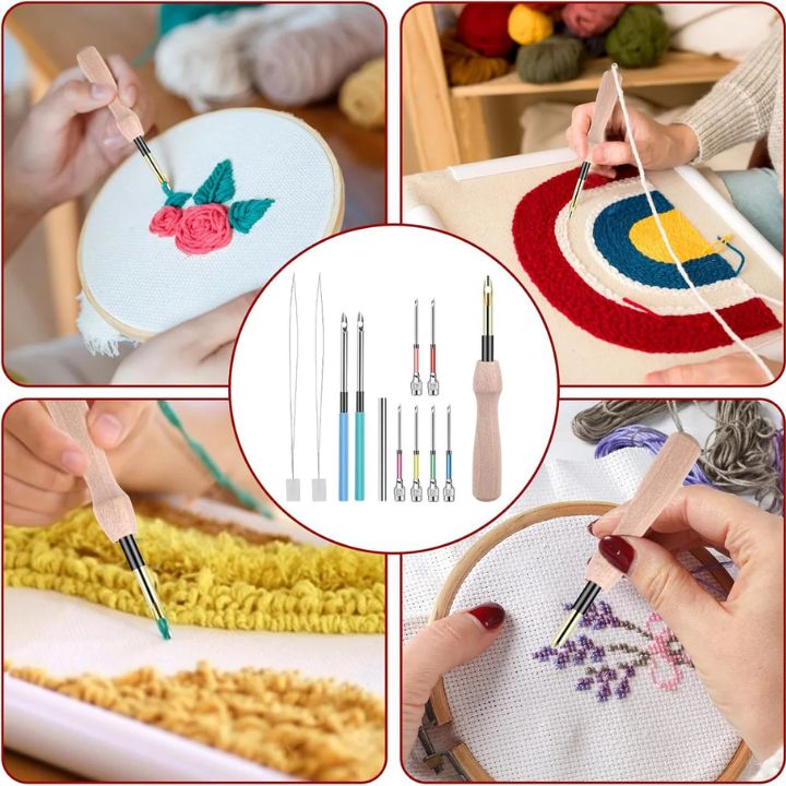 Stickset | Precieze borduurtechniek | Ergonomische grip comfort | StitchSage