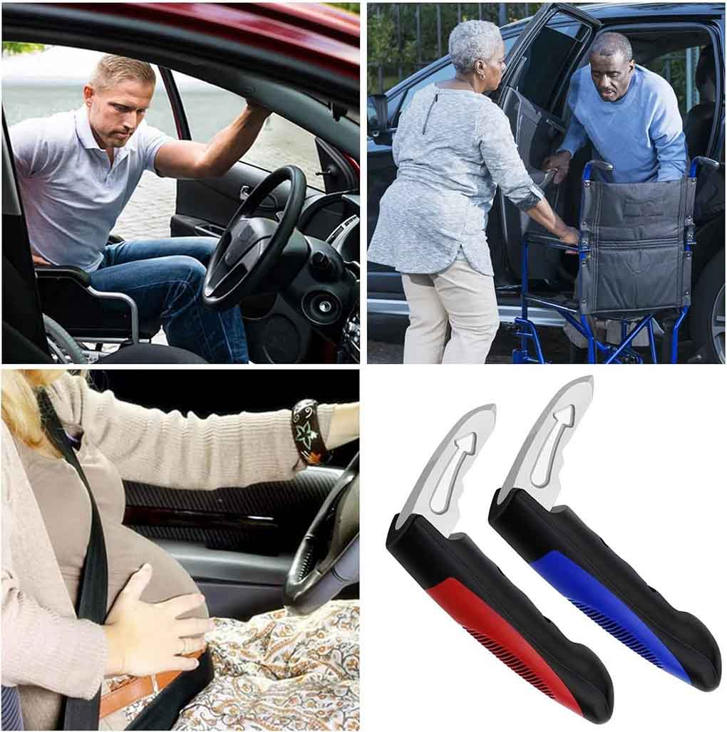 Steunhandgreep voor de auto - hulpmiddel voor ouderen en mensen met een beperking
