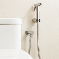 Bidet Sprayer in Roestvrij Staal – Wandmontage met Verstelbare Stralen