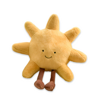 Hemelse Dromen: Zon- en Maan-decoratiekussens